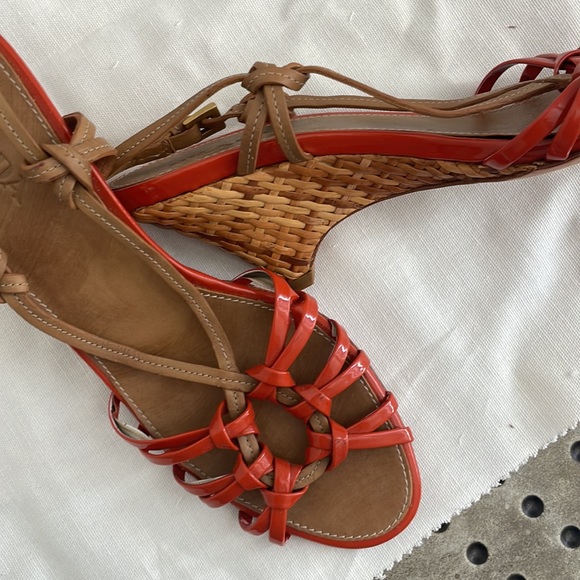 Prada 3” Wedged Sandal - Picture 2 of 3